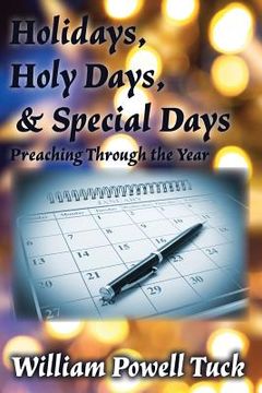 portada Holidays, Holy Days, & Special Days (en Inglés)