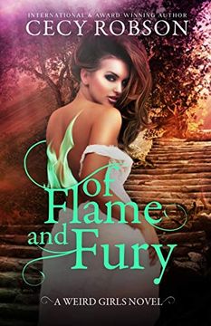 portada Of Flame and Fury: A Weird Girls Novel (Weird Girls Flame) (en Inglés)