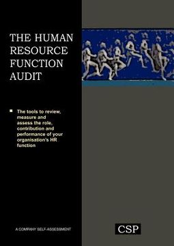 portada the human resource function audit (en Inglés)