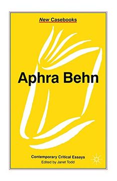 portada Aphra Behn (New Cass) (en Inglés)