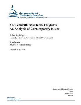 portada SBA Veterans Assistance Programs: An Analysis of Contemporary Issues (en Inglés)