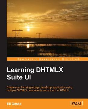 portada Learning Dhtmlx Suite Ui (en Inglés)