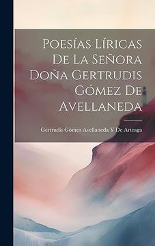 portada Poesías Líricas de la Señora Doña Gertrudis Gómez de Avellaneda
