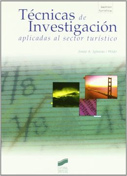 portada Tecnicas de Investigacion Aplicadas al Sector Turistico (in Spanish)