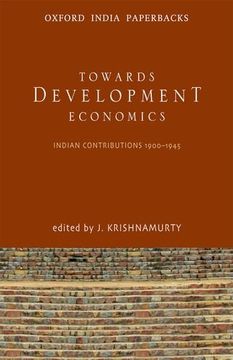 portada Toward Development Economics: Indian Contributions 1900-1945 (en Inglés)