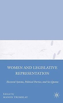 portada Women and Legislative Representation: Electoral Systems, Political Parties, and sex Quotas (en Inglés)