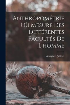 portada Anthropométrie Où Mesure Des Différentes Facultés De L'homme (in French)
