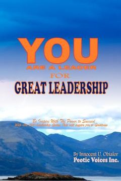 portada you are a leader - for great leadership (en Inglés)