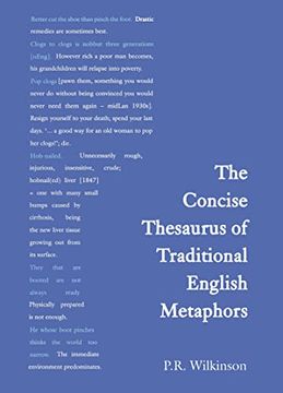 portada Concise Thesaurus of Traditional English Metaphors (in English)