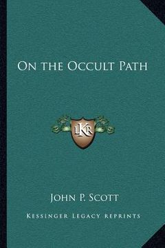 portada on the occult path (en Inglés)