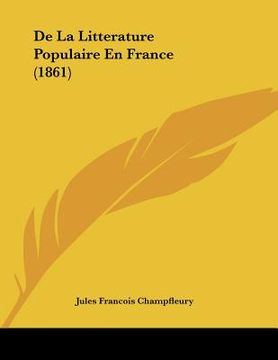 portada De La Litterature Populaire En France (1861) (in French)