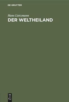 portada Der Weltheiland (in German)