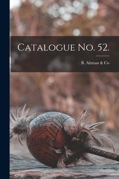 portada Catalogue No. 52. (en Inglés)