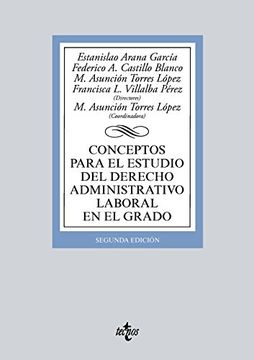 portada Conceptos para el estudio del derecho administrativo laboral en el grado (Derecho - Biblioteca Universitaria De Editorial Tecnos)