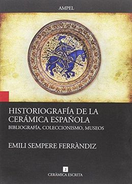 portada Historiografia de la Ceramica Española