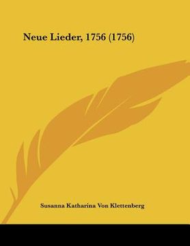 portada neue lieder, 1756 (1756) (en Inglés)