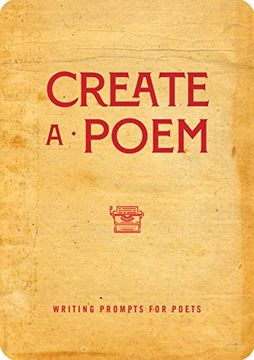 portada Create a Poem: Writing Prompts for Poets (21) (Creative Keepsakes) 