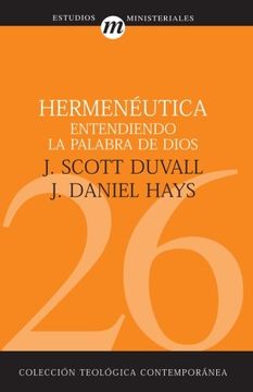 portada Hermeneutica  Palabra de Dios (Coleccion Teologica Contemporanea: Estudios Ministeriales)