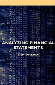 portada analyzing financial statements (in English)