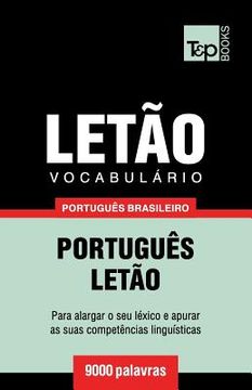 portada Vocabulário Português Brasileiro-Letão - 9000 palavras (en Portugués)