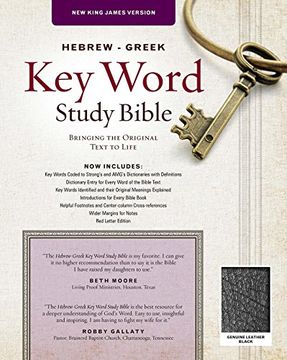 portada Hebrew-Greek Key Word Study Bible-NKJV (en Inglés)