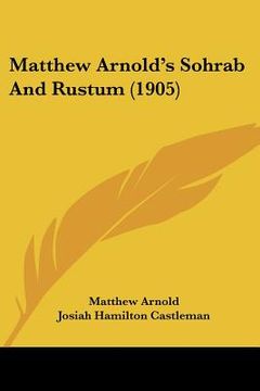 portada matthew arnold's sohrab and rustum (1905)