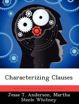 portada characterizing clauses (in English)