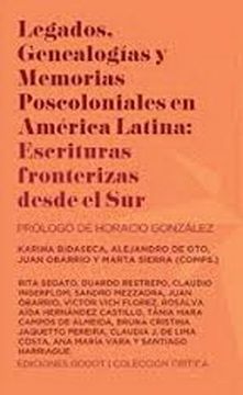 portada Legados, Genealogías y Memorias Poscoloniales en America Latina
