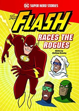 portada The Flash Races the Rogues (DC Super Hero Stories)