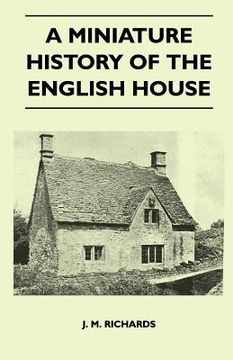 portada a miniature history of the english house (in English)