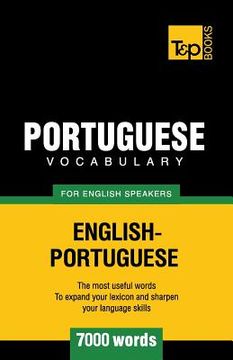 portada Portuguese vocabulary for English speakers - 7000 words (in English)