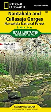 portada Nantahala and Cullasaja Gorges map [Nantahala National Forest] (National Geographic Trails Illustrated Map, 785) (en Inglés)
