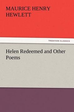 portada helen redeemed and other poems (en Inglés)