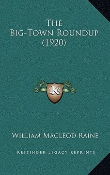 portada the big-town roundup (1920)