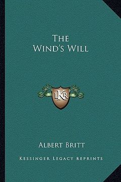 portada the wind's will (en Inglés)