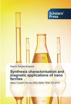 portada Synthesis charactorisation and magnetic applications of nano ferrites: Nano Cobalt Ferrite,XRD,SEM,TEM,TG-DTA