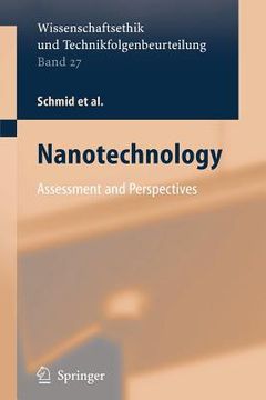 portada nanotechnology: assessment and perspectives (en Inglés)
