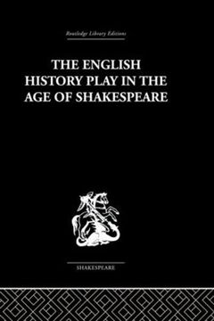 portada The English History Play in the age of Shakespeare (en Inglés)