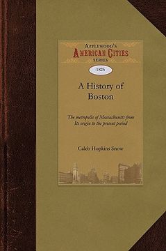 portada a history of boston (en Inglés)