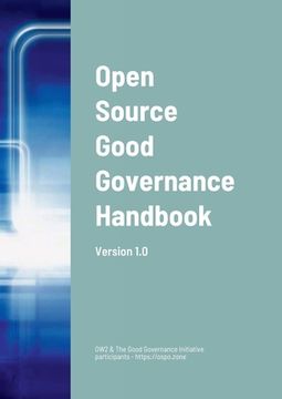 portada Open Source Good Governance Handbook (in English)