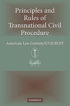 portada Principles of Transnational Civil Procedure (en Inglés)
