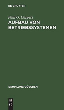 portada Aufbau von Betriebssystemen (in German)