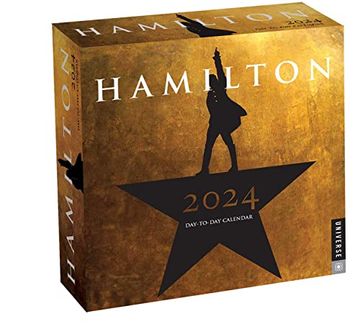 portada Hamilton 2024 Day-To-Day Calendar: An American Musical (in English)
