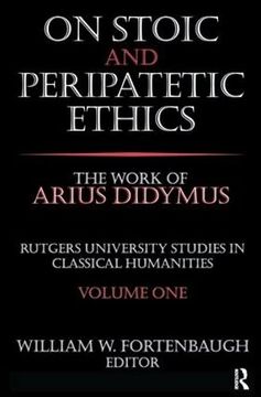 portada On Stoic and Peripatetic Ethics: The Work of Arius Didymus (in English)