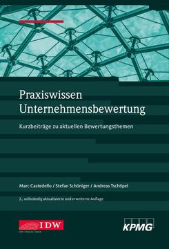 portada Praxiswissen Unternehmensbewertung, 2. Aufl. Kurzbeiträge zu Aktuellen Bewertungsthemen (Idw Unternehmensbewertung: Bewertung, Rechnungslegung und Prüfung) (in German)