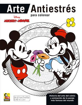 portada Mickey & Minnie Arte Antiestrés