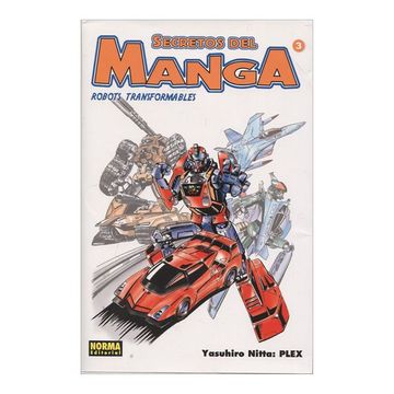 portada Secretos del Manga No. 3 Robots Transformables-D-