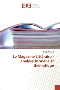 portada Le Magazine Littéraire - analyse formelle et thématique (in French)