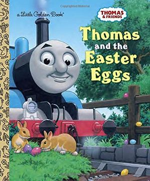 portada Thomas and the Easter Eggs (Thomas & Friends) (Little Golden Book) (en Inglés)