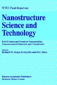 portada nanostructure science and technology: r & d status and trends in nanoparticles, nanostructured materials and nanodevices (en Inglés)